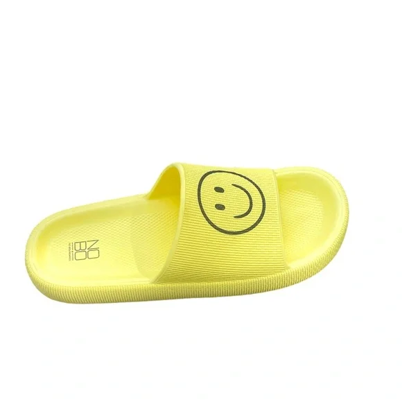 No Boundaries | Shoes | No Boundaries Lemon Yellow Smiley Face